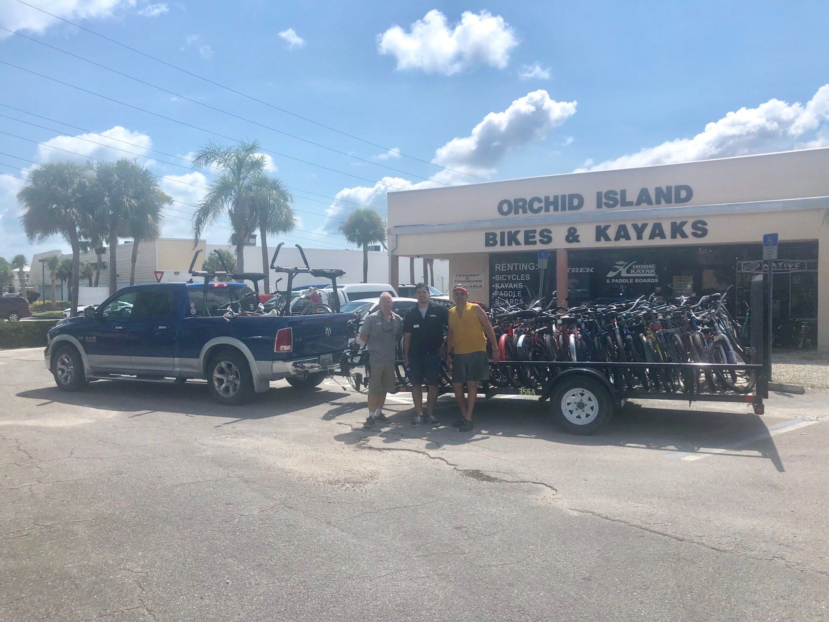 Bikes donated to Bahamas, Malcolm Allen